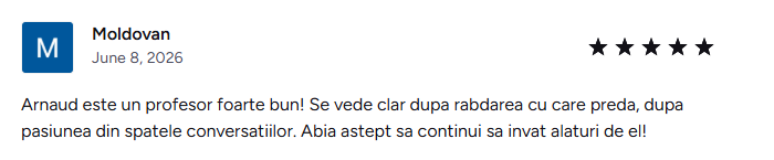 Notificare de Moldovan